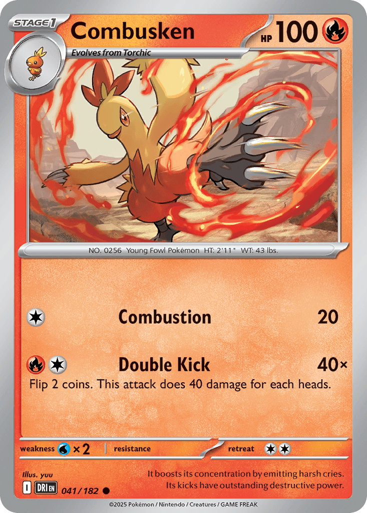Carta Pokémon Combusken 41