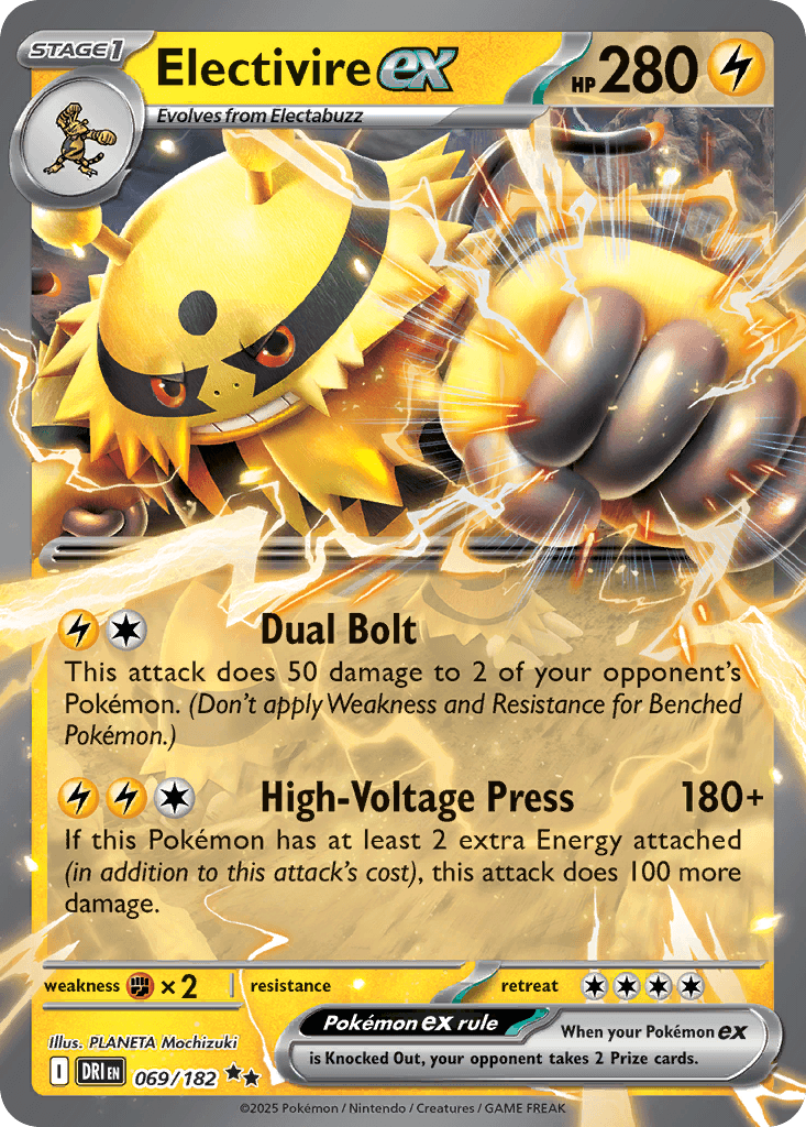 Carta Pokémon Electivire ex 69