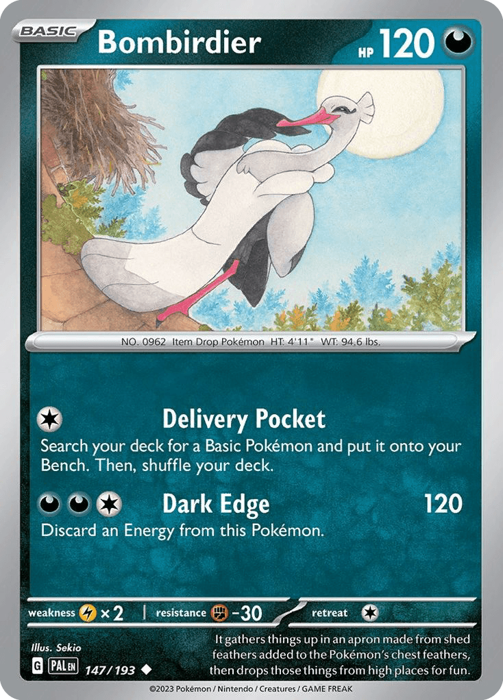 Carta Pokémon Bombirdier 147