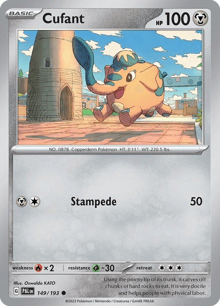 Carta Pokémon Cufant 149