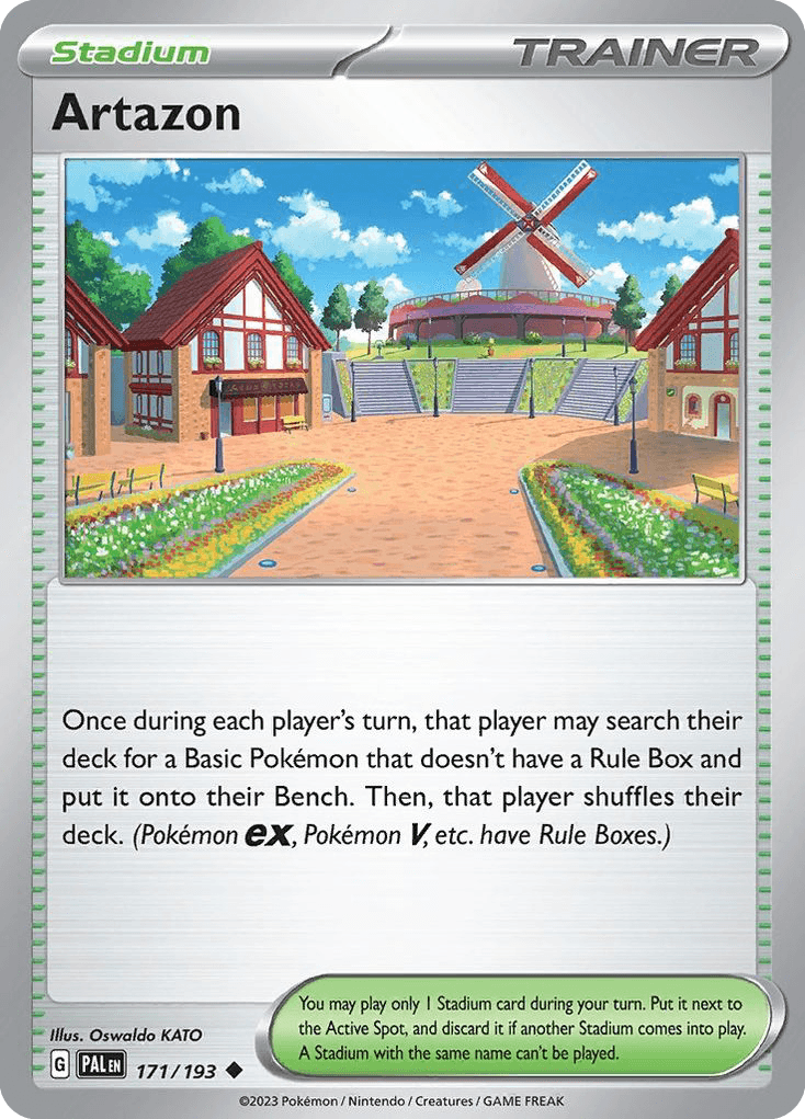 Carta Pokémon Artazon 171