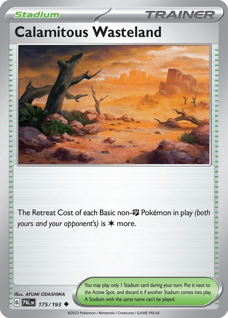 Carta Pokémon Calamitous Wasteland 175