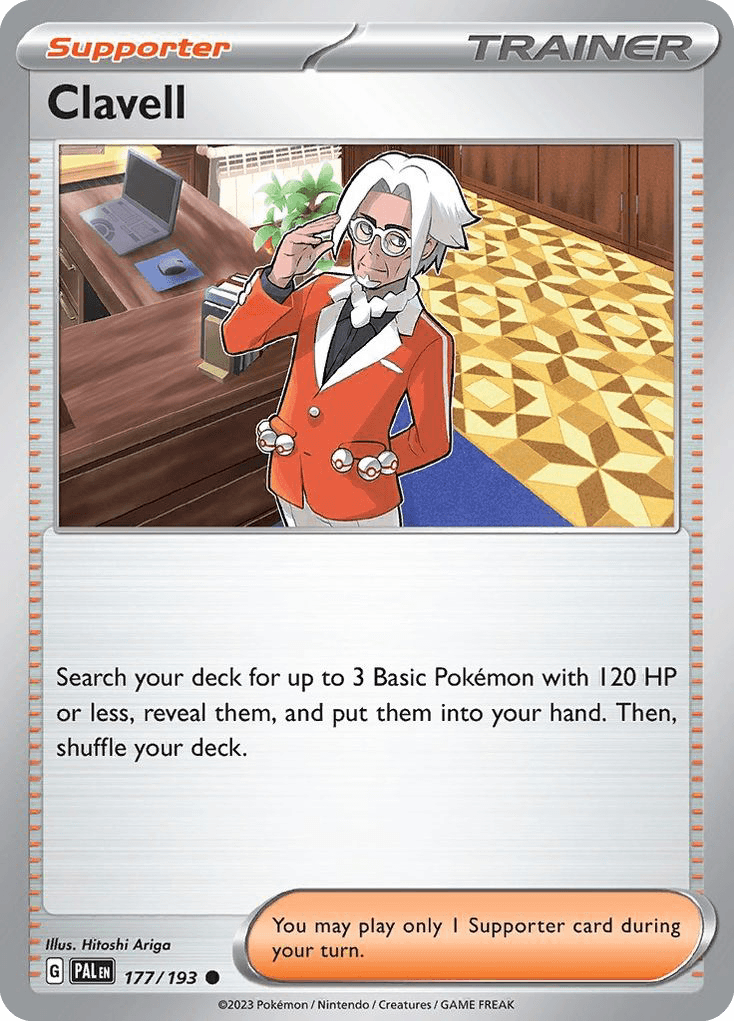 Carta Pokémon Clavell 177