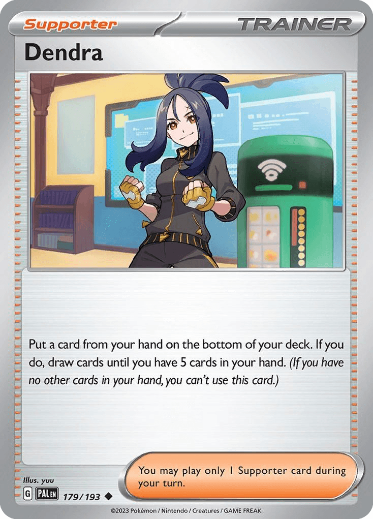Carta Pokémon Dendra 179