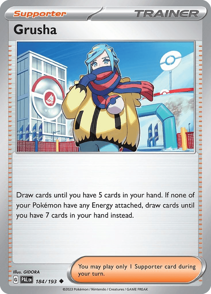 Carta Pokémon Grusha 184