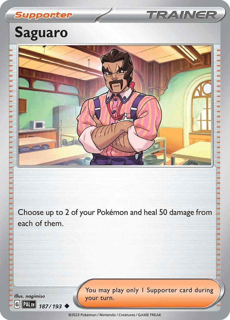 Carta Pokémon Saguaro 187