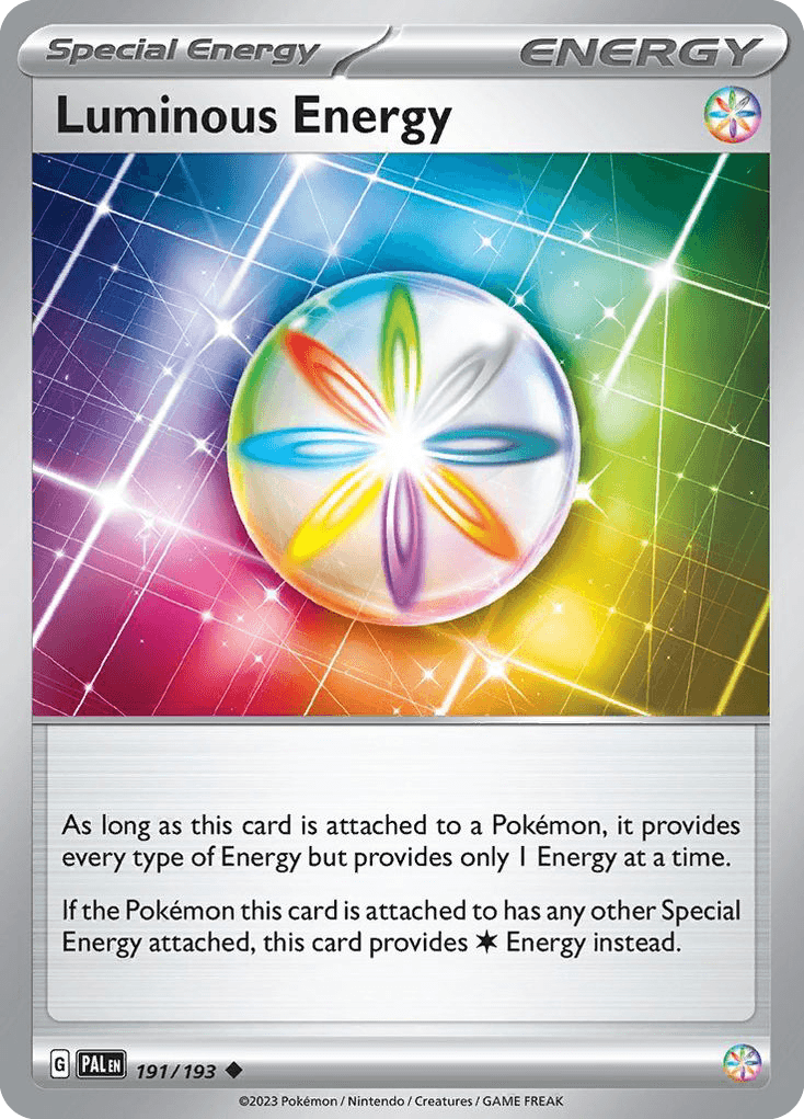 Carta Pokémon Luminous Energy 191
