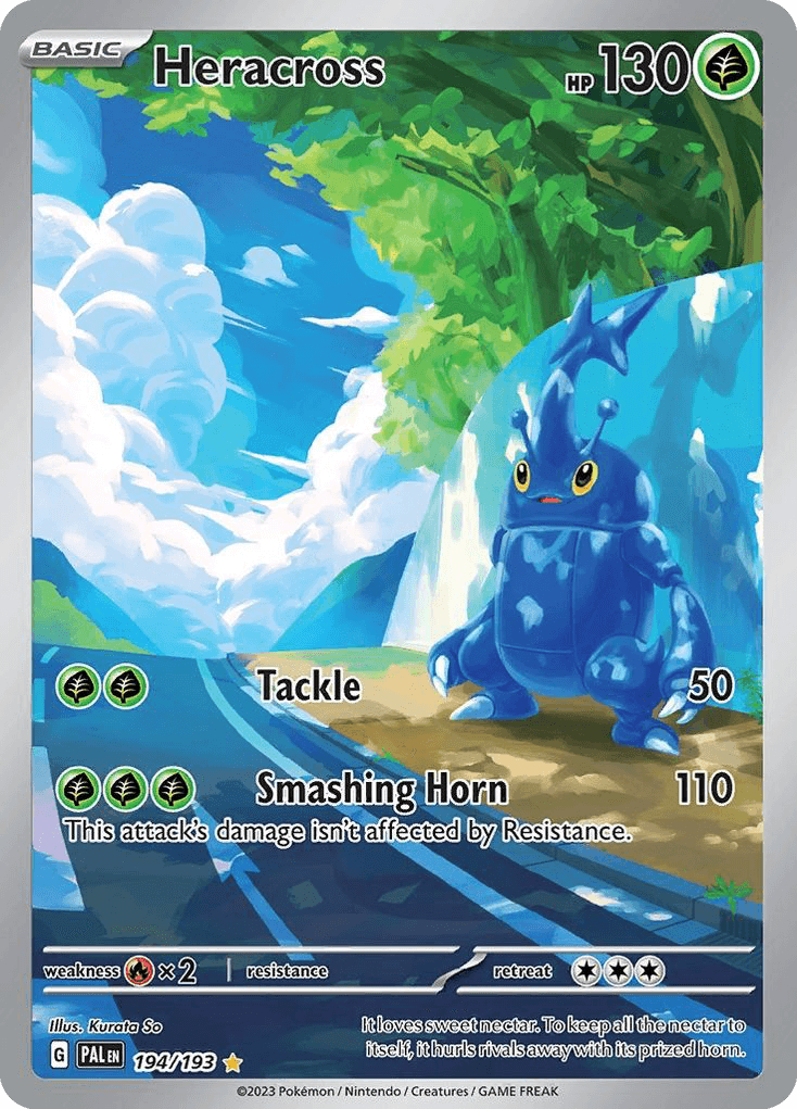Carta Pokémon Heracross 194