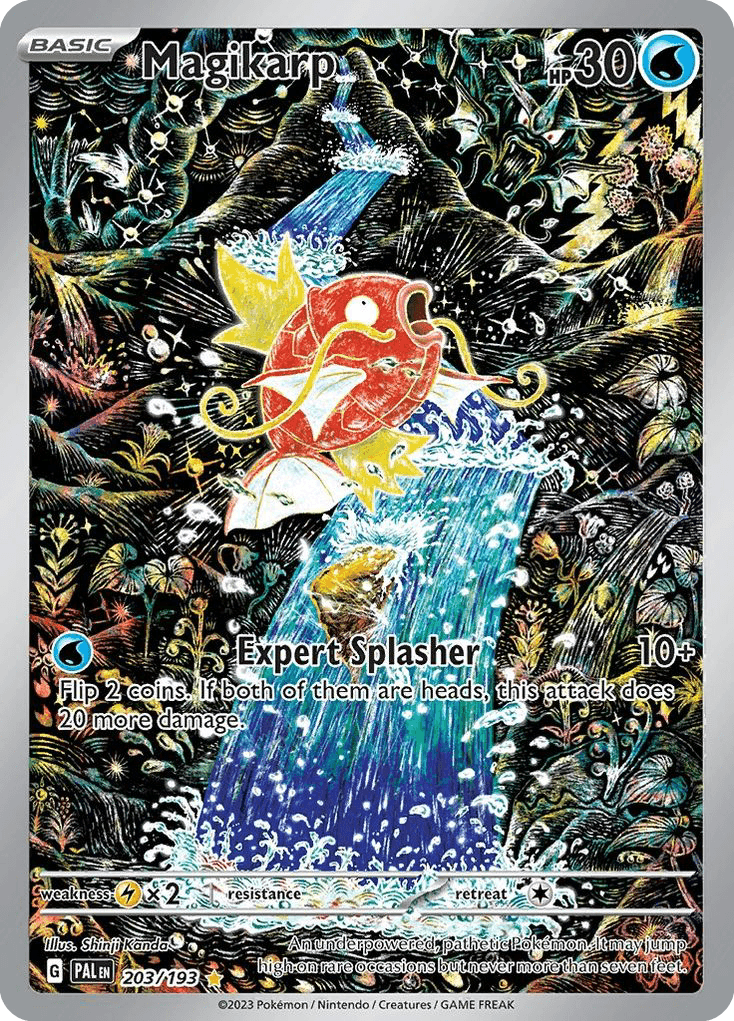 Carta Pokémon Magikarp 203