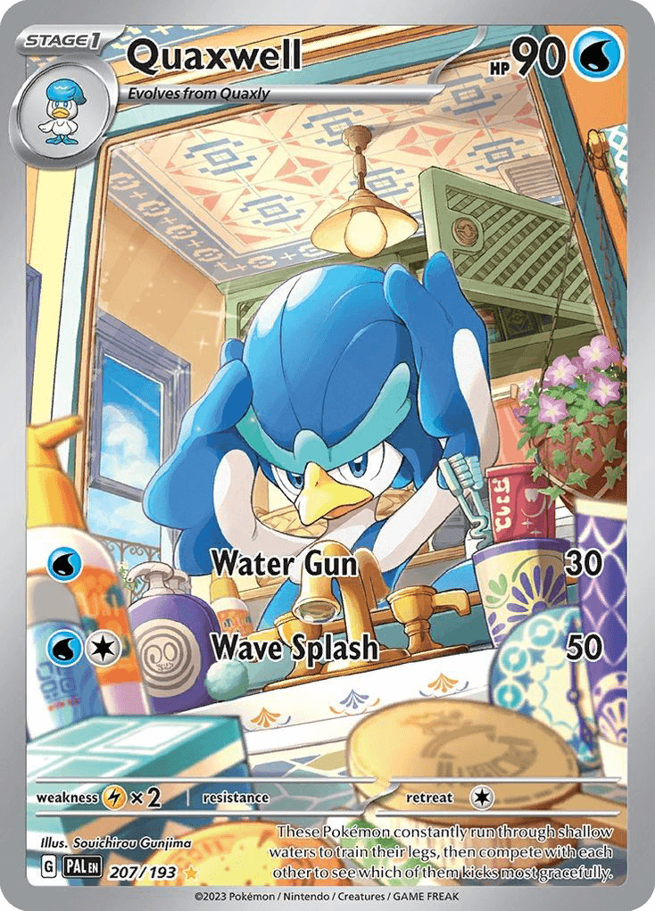 Carta Pokémon Quaxwell 207