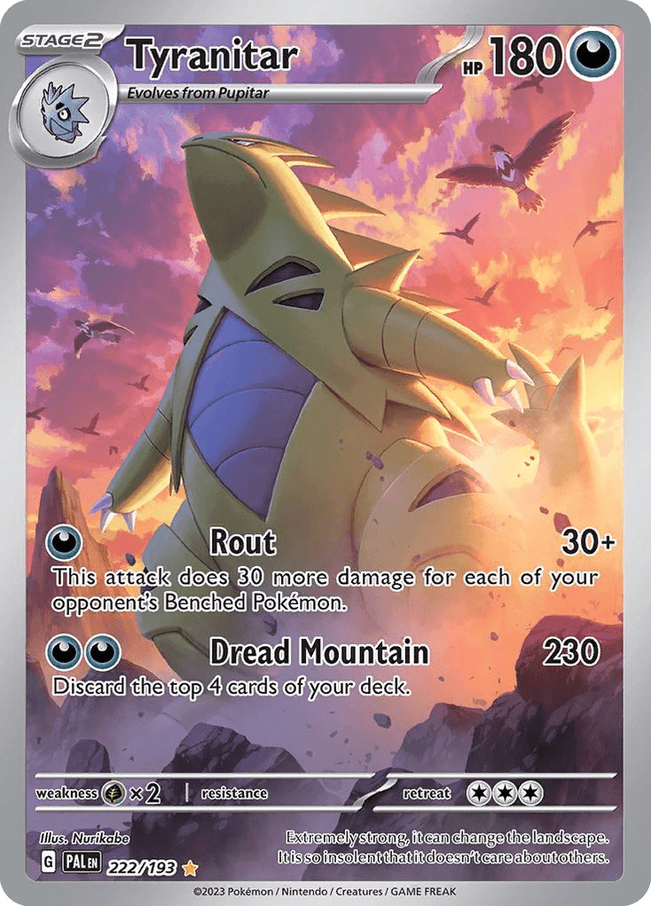 Carta Pokémon Tyranitar