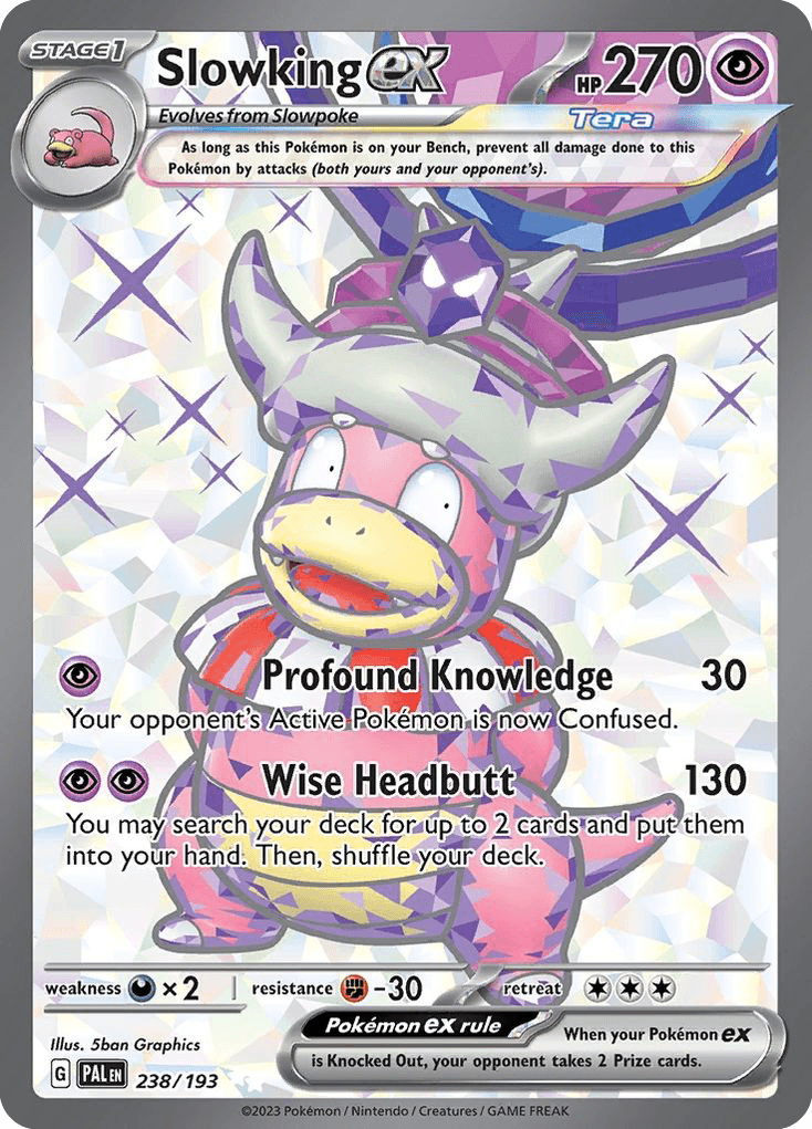 Carta Pokémon Slowking ex 238