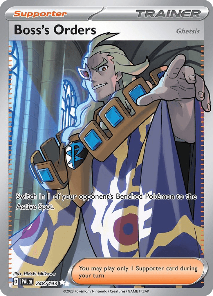Carta Pokémon Boss's Orders (Ghetsis) 248