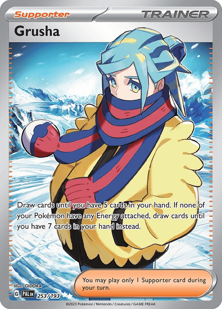 Carta Pokémon Grusha 253
