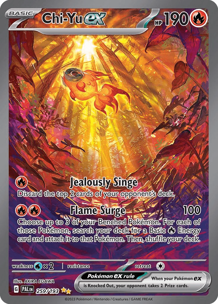 Carta Pokémon Chi-Yu ex 259