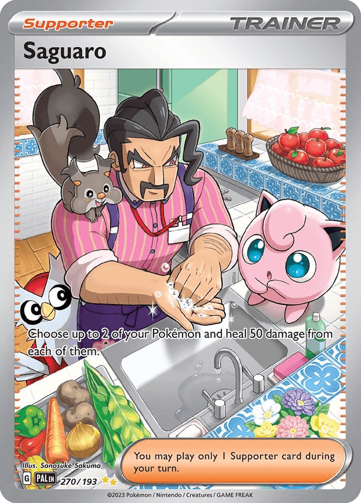 Carta Pokémon Saguaro 270