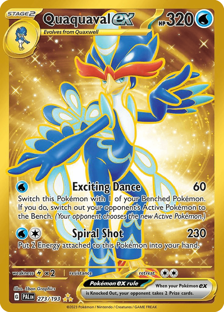 Carta Pokémon Quaquaval ex 273