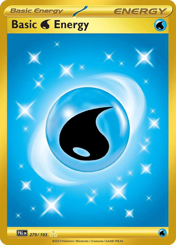 Carta Pokémon Basic Water Energy 279