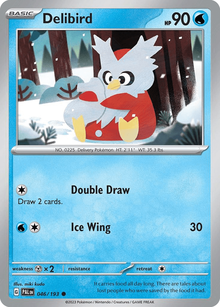 Carta Pokémon Delibird 46