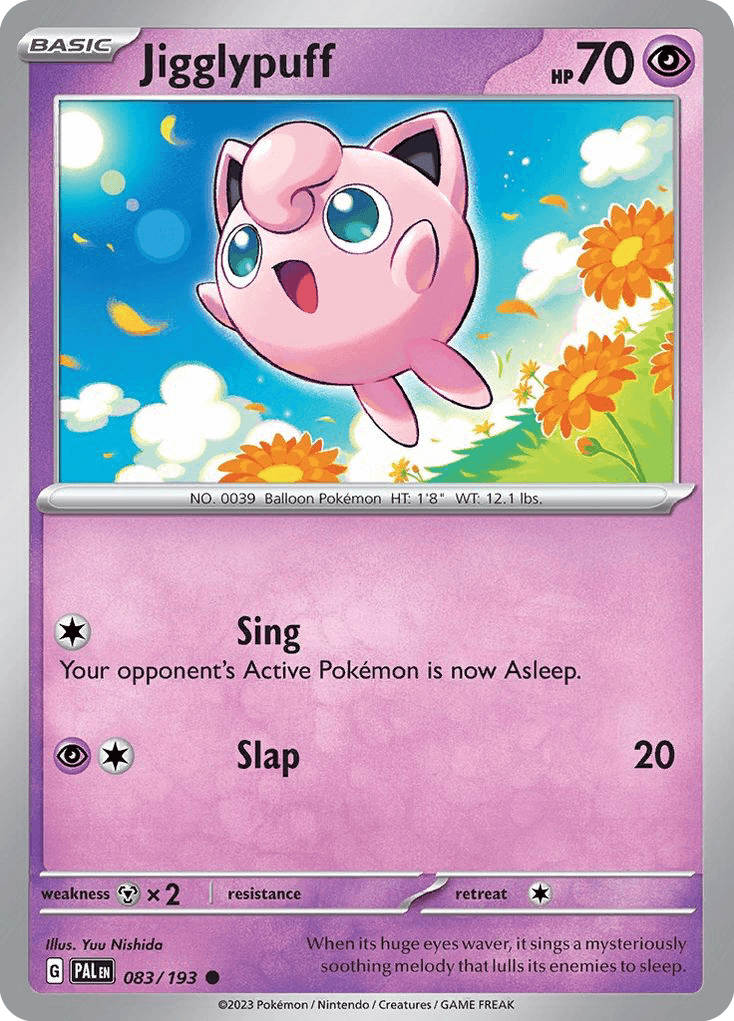 Carta Pokémon Jigglypuff 83