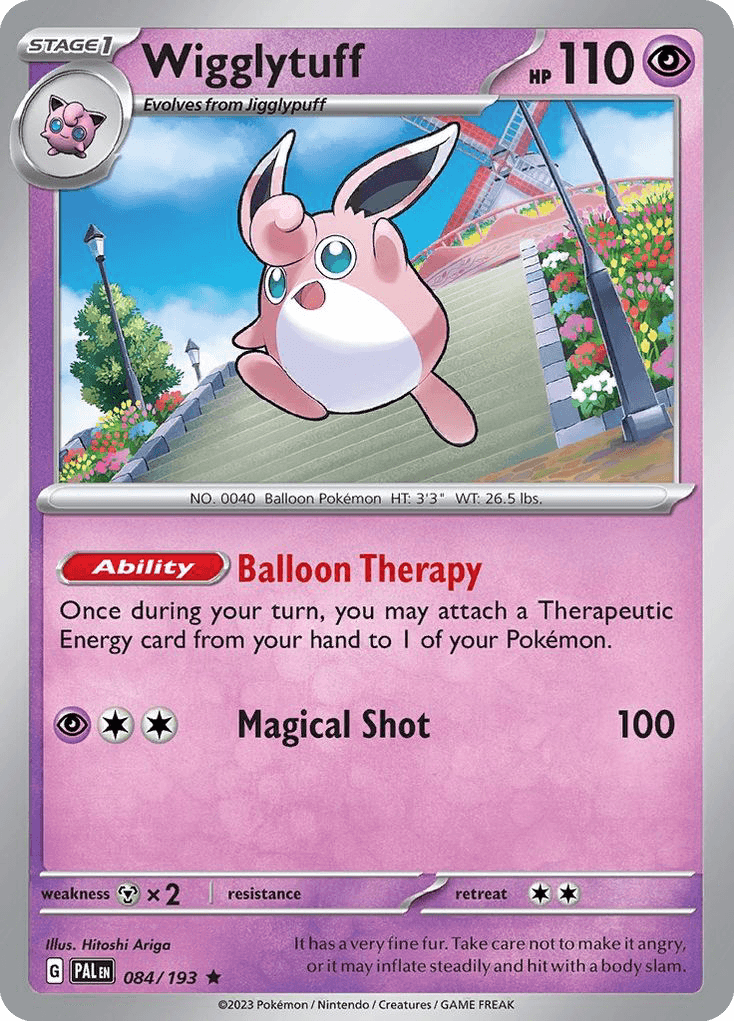 Carta Pokémon Wigglytuff 84
