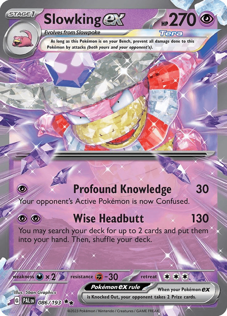 Carta Pokémon Slowking ex 86