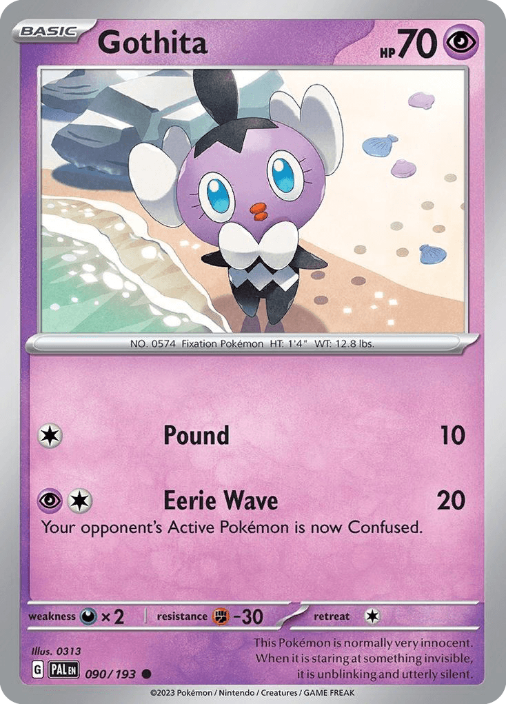 Carta Pokémon Gothita 90