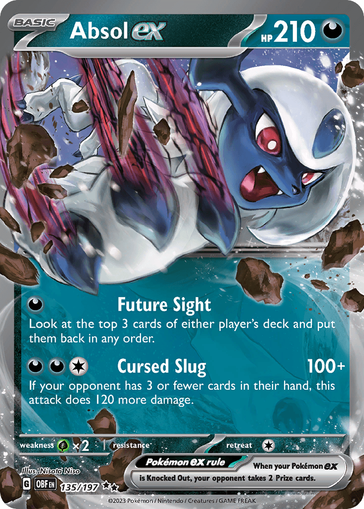 Carta Pokémon Absol ex