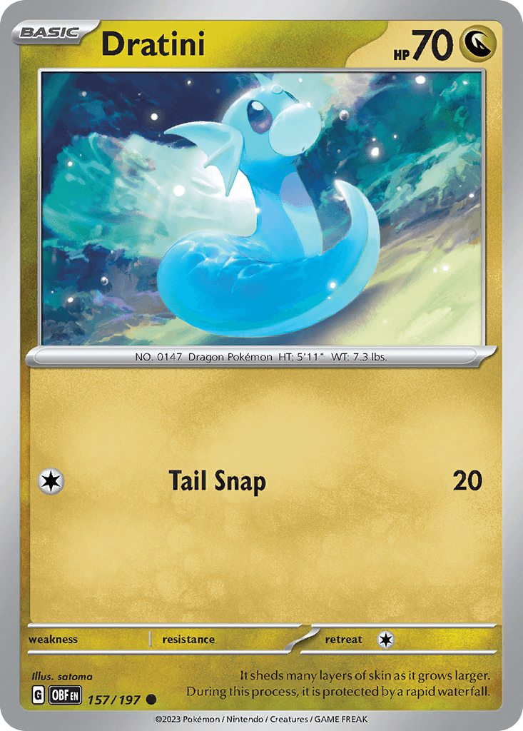 Carta Pokémon Dratini