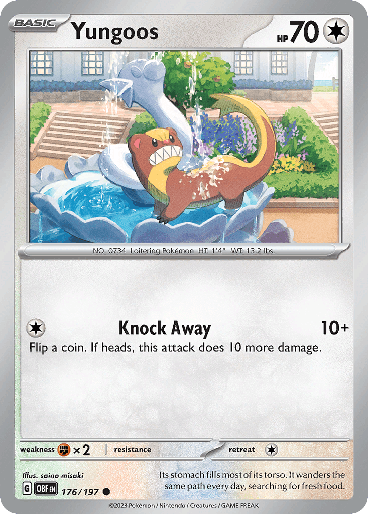 Carta Pokémon Yungoos