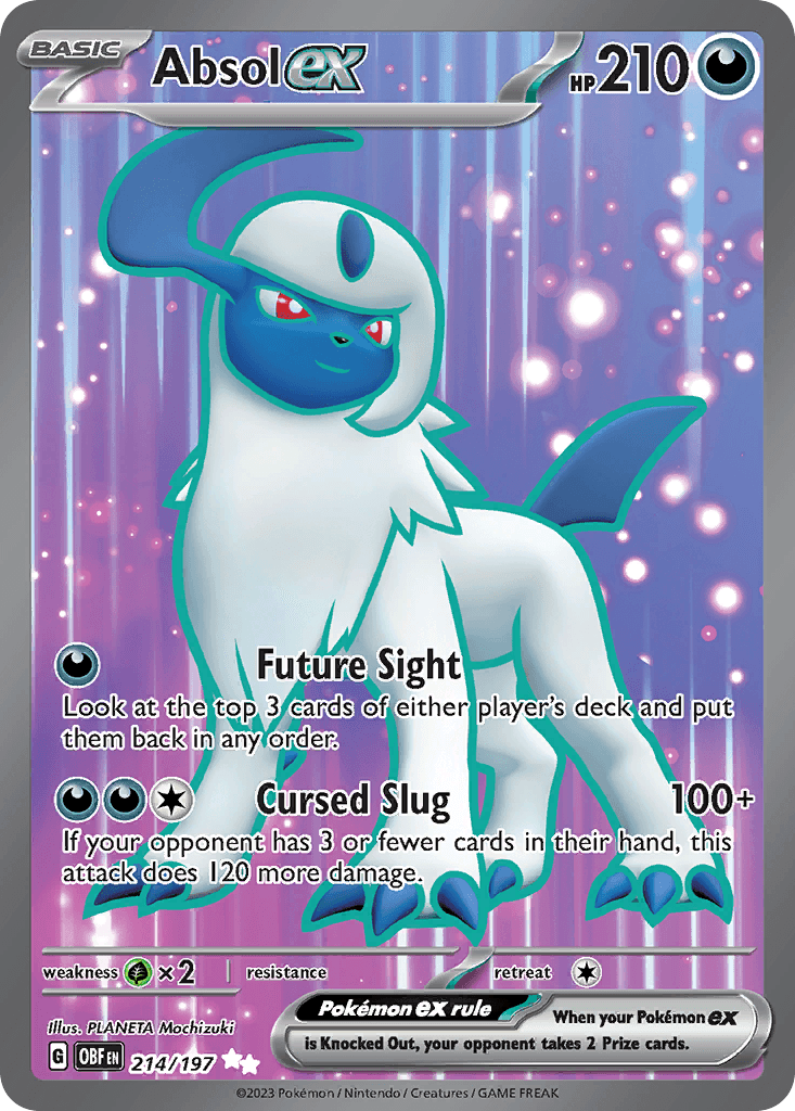Carta Pokémon Absol ex