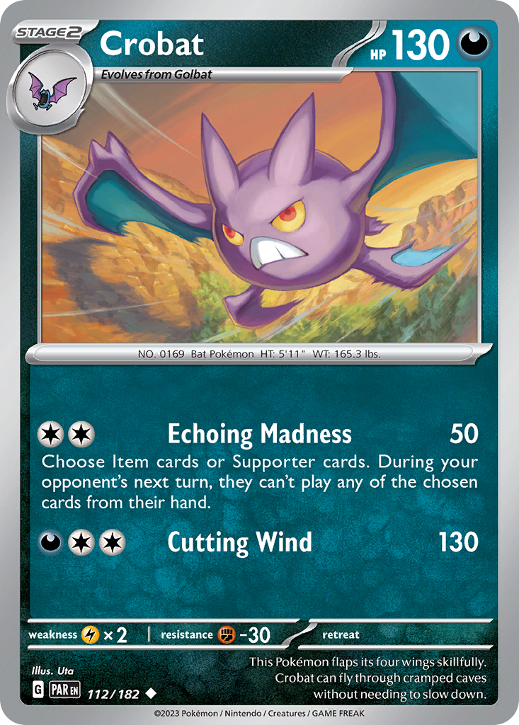 Carta Pokémon Crobat
