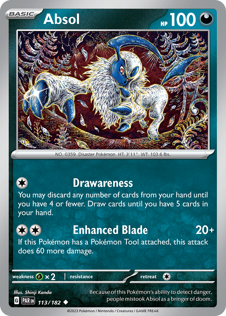 Carta Pokémon Absol