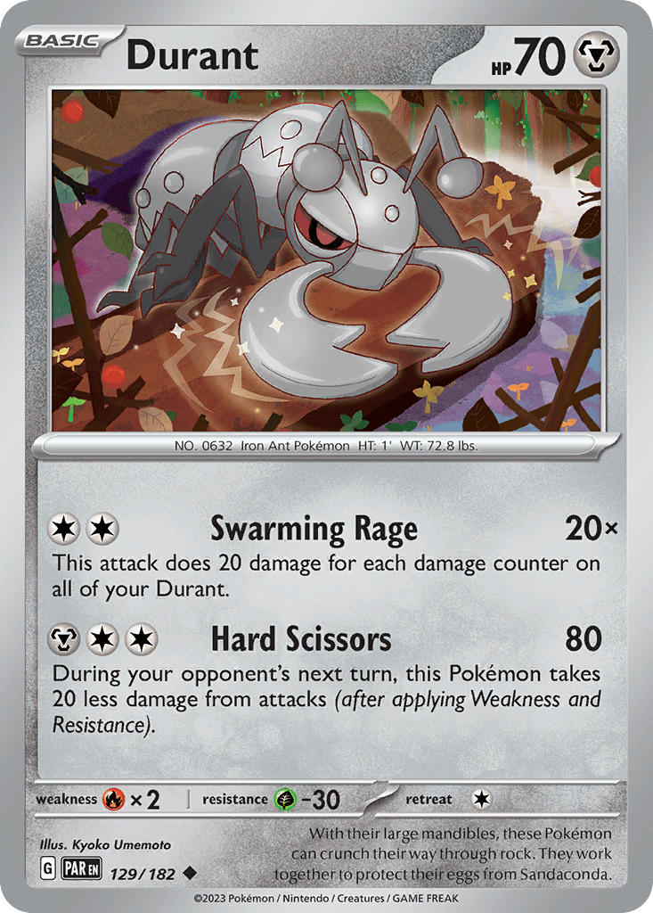 Carta Pokémon Durant