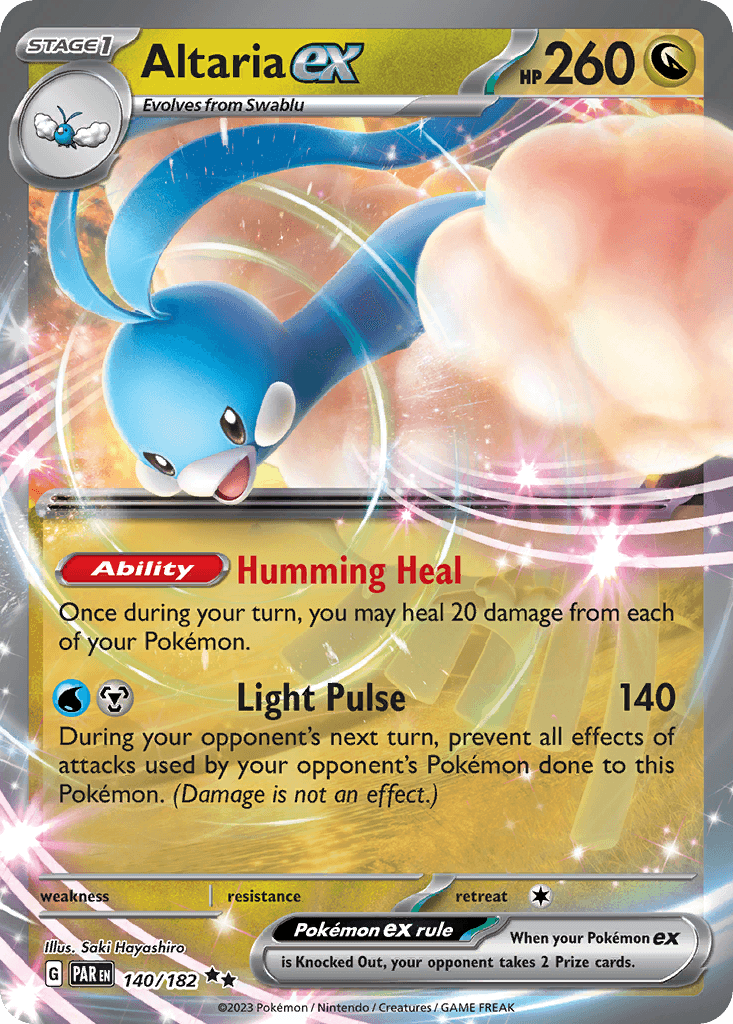 Carta Pokémon Altaria ex