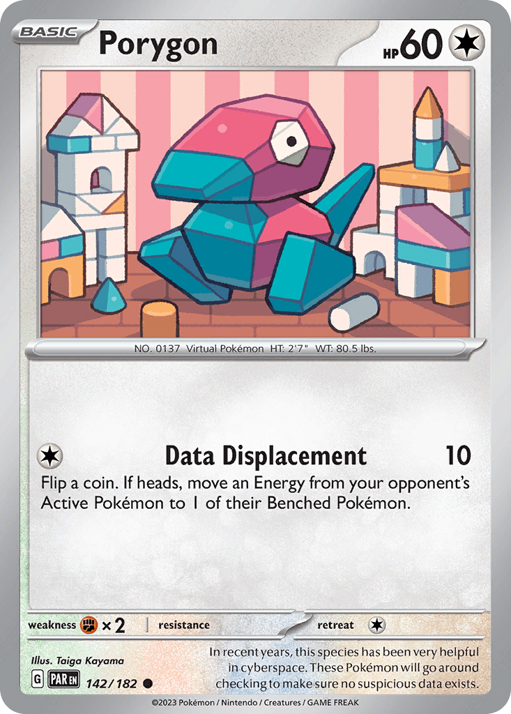 Carta Pokémon Porygon