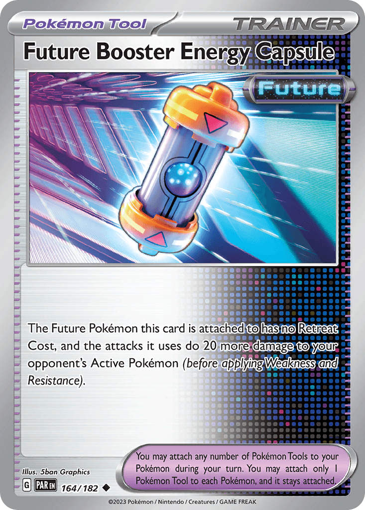 Carta Pokémon Future Booster Energy Capsule 164