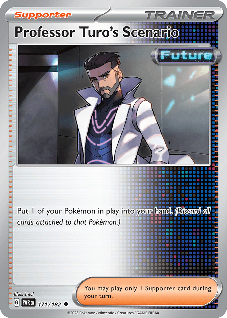 Carta Pokémon Professor Turo's Scenario 171