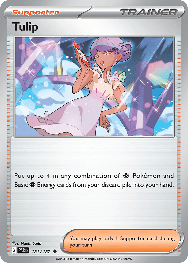 Carta Pokémon Tulip 181