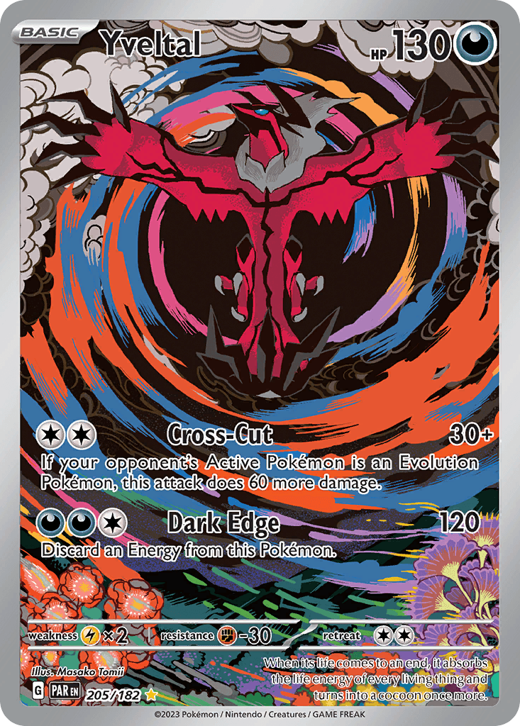 Carta Pokémon Yveltal 205
