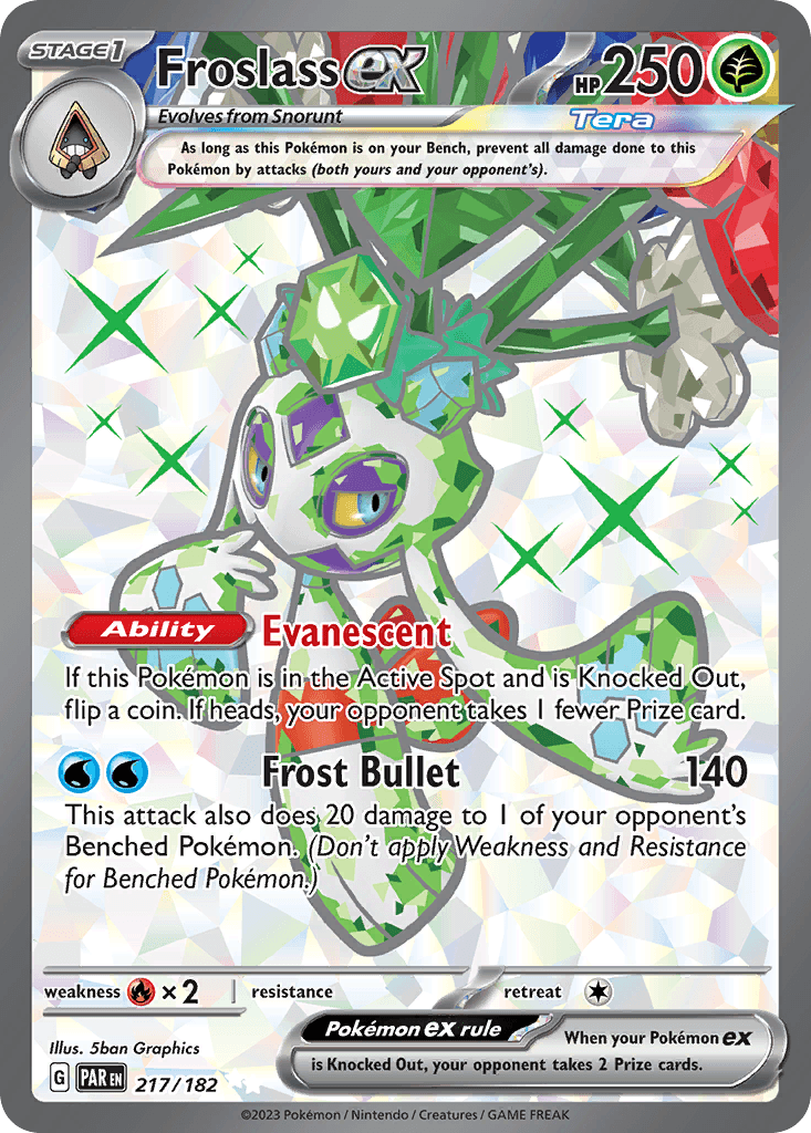 Carta Pokémon Froslass ex