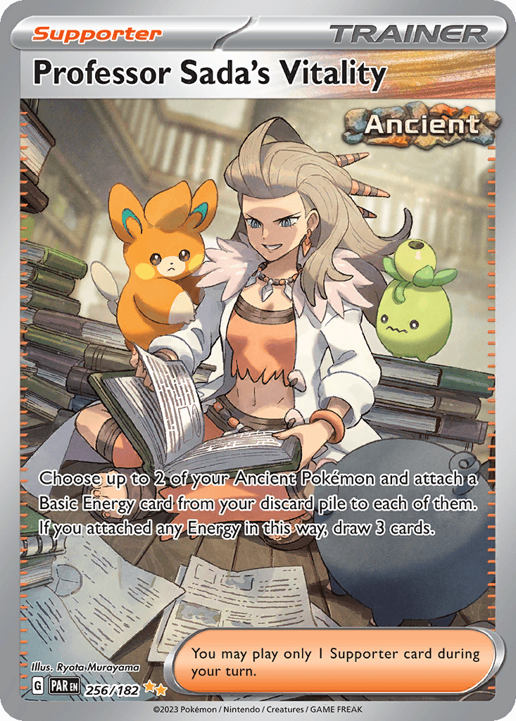 Carta Pokémon Professor Sada's Vitality 256