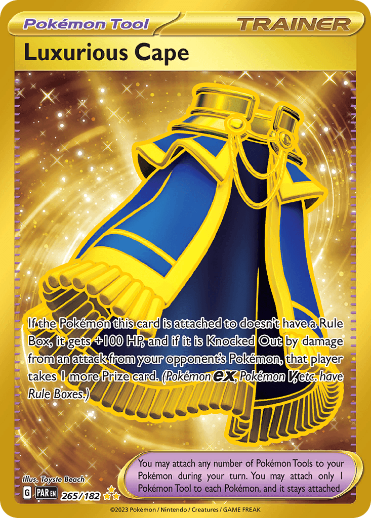Carta Pokémon Luxurious Cape 265