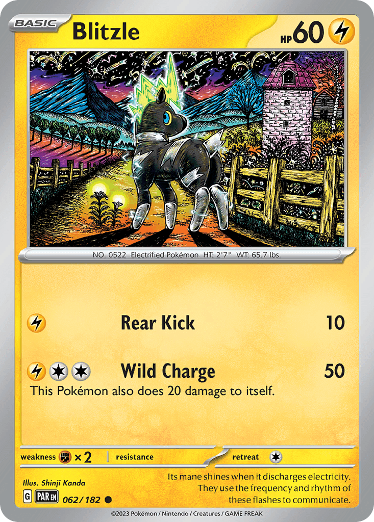 Carta Pokémon Blitzle
