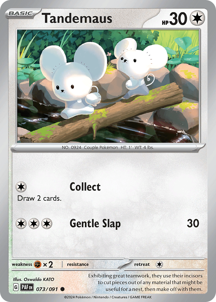 Carta Pokémon Tandemaus 73