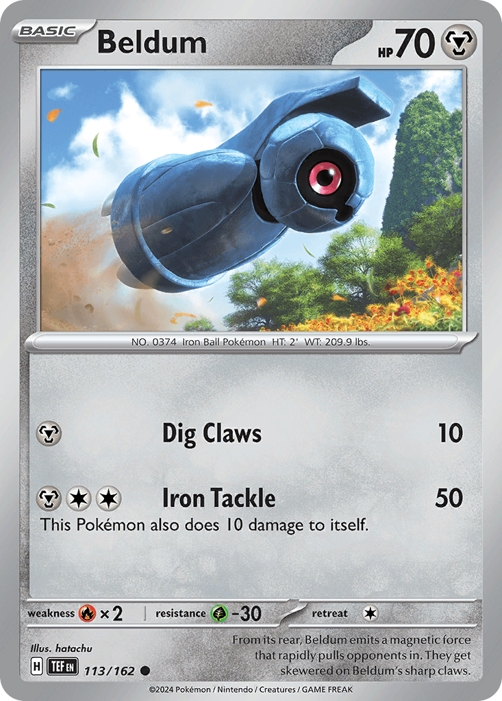 Carta Pokémon Beldum