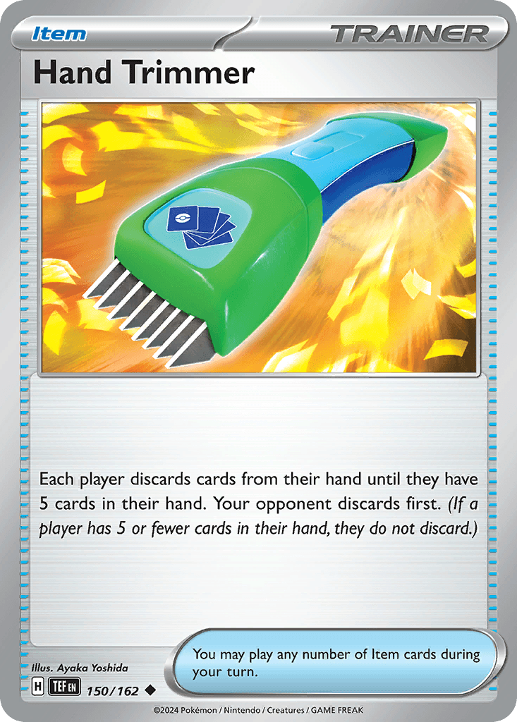Carta Pokémon Hand Trimmer 150