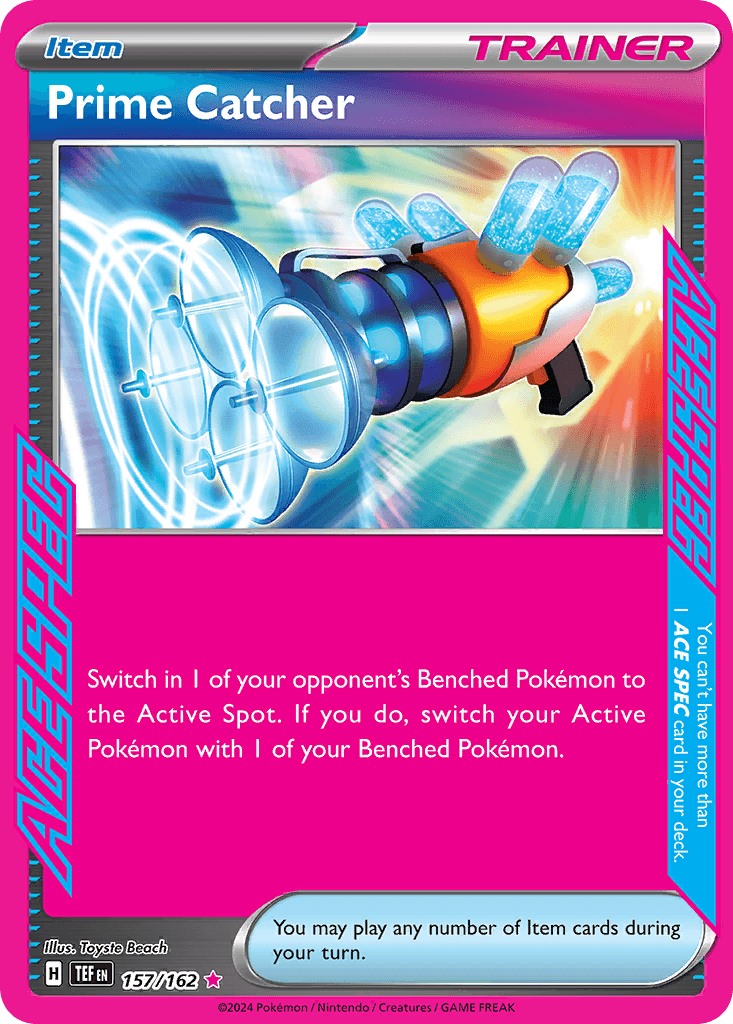 Carta Pokémon Prime Catcher 157
