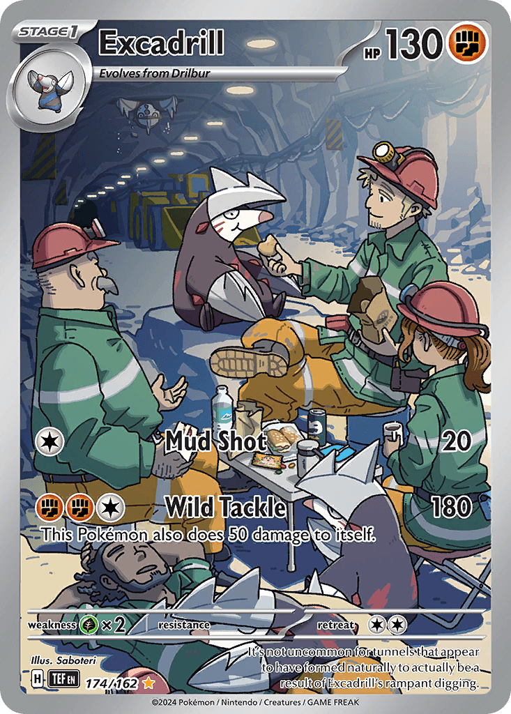 Carta Pokémon Excadrill 174