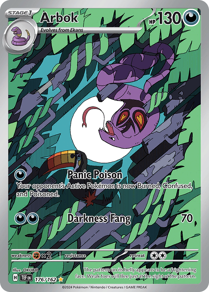 Carta Pokémon Arbok